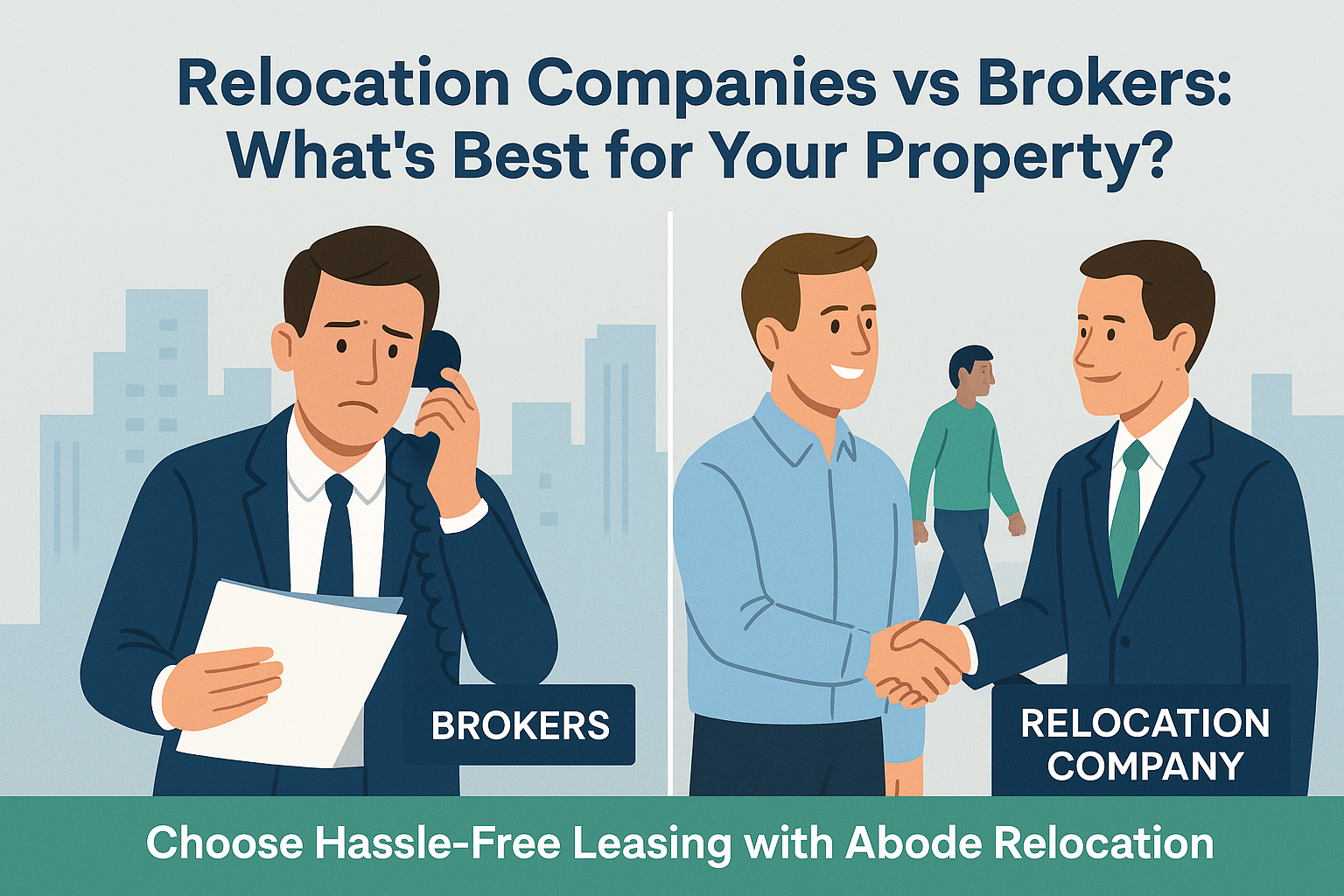 Relocation Companies vs Traditional Brokers: What’s Best for Your Property?